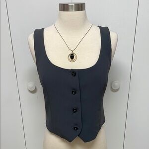 Aritzia Grey Vest
